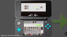 Minecraft هم اکنون برای Nintendo 3DS