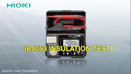 HIoki IR4053 Insulation Resistance Tester for Photovoltaics  How to Use  Hioki