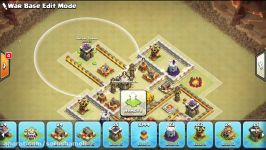 New Best TH9.75 Anti 3 Star War Base #3  275 Walls  CLASH OF CLANS  2017 