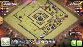 QUEEN WALK VALKYRIE + WITCH NEW TH9 STRONG WAR ATTACK STRATEGY 2017  Clash of Clans