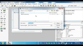 ذخیره پروژه در ویژوال بیسیک