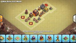 Clash Of Clans  TH10 WAR BASE 2017 ANTI BOWLER + REPLAYS