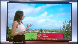 Shefali Oza  Tight Top Midlands Today Weather 05Sep2017