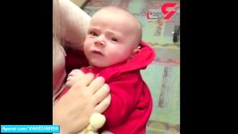 واکنش کودک ناشنوا به اولین صدای مادرش