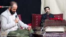 شعرخوانی استاد محمد سهرابی در جلسه قرآن استاد سیاف زاده