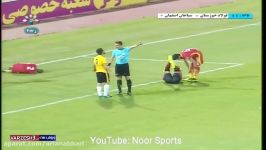 خلاصه بازی فولاد خوزستان 2 0 سپاهان لیگ برتر