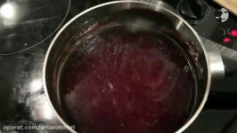 How To Make Strawberry Syrup  آموزش درست کردن شربت توت فرنگی