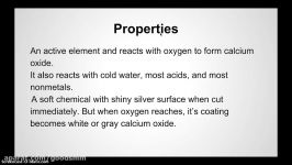 Calcium Presentation