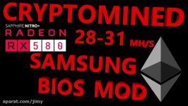 BIOS Mod Sapphire Nitro+ RX580 8G SAMSUNG for Ethereum AMD Radeon GPU Mining