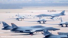 Rockwell B 1 Lancer Bomber in Action