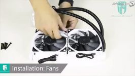 آموزش نصب واتر کولر Captain 240EX AIO برند Deepcool