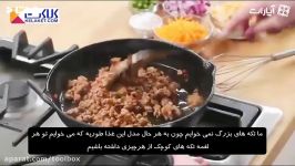 طرز تهیه دیپ تند پنیری سوسیس