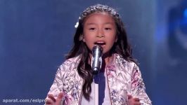 Celine Tam 9 Year Old Stuns The Audience With How Far Ill Go  Americas Got Talent 2017