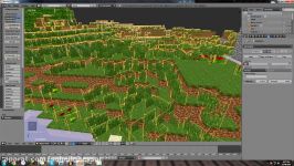 Grass Wiggle  Minecraft Animation Tips #2 Blender