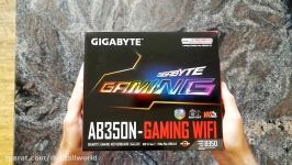 Gigabyte AB350N GAMING WIFI unboxing. Affordable AM4 mini ITX