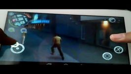 اجرای بازی gangstar vegas city روی گلکسی تب 2