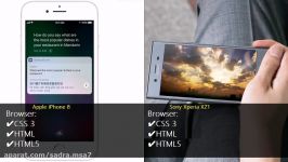 Apple iPhone 8 vs Sony Xperia XZ1