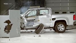 Crash Test 2017 Pickup Trucks – Colorado Tacoma Frontier