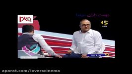 لحظه شکستن تخم مرغ به سر رامبد جوان