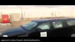 رمی جمرات توسط شاهزاده سعودی داخل ماشینرمی الحجارة من السیارة بواسطة أمیر سع