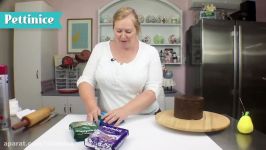 FULL FEATURE How to make a marble fondant cake with sharp edges PLUS how to fix air bubbles