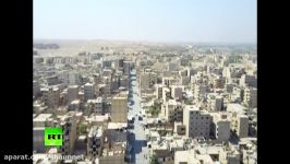 City of Deir ez Zor following recapture from ISIS DRONE FOOTAGE