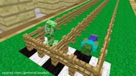 Monster School Acrobatics  Minecraft Animation