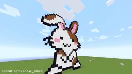 Bunny Bunny Bunny Minecraft Time Lapse