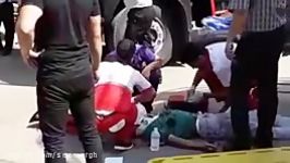 تصاویری مداوای مجروحان حادثه سقوط تله کابین رامسر