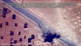 حمله پهبادی به ادوات نظامی داعش در دیرو الزور سوریه