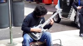 Amazing guitar performance in Buenos Aires streets