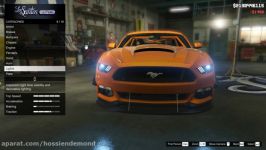 اسپرت ماشین FORD MOSTANG 2016 mod در GTA V