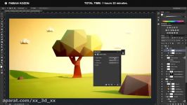 Speedart  Low Poly Spring  Amazing Landscape  by Fabian Kozdon