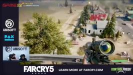 گیم پلی دوم بازی Far Cry 5 در رویداد PAX West  گیمان