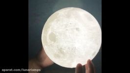 Mysterious and surprising 3D Printed Moon lamp