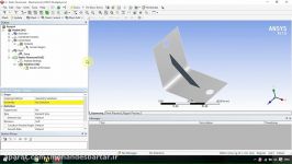 تحلیل پارامتری یک نگهدارنده در نرم افزار Ansys Workbenc