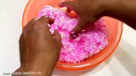 How To Make Super Crunchy Dried Floam Slime  Satisfying Floam Slime ASMR Slime