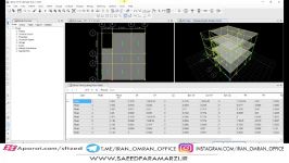 کنترل زمان تناوبی پریود تجربی تحلیلی سازه در Etabs