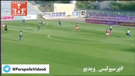 گل فرشاد احمدزاده به گسترش فولاد  گل دوم پرسپولیس