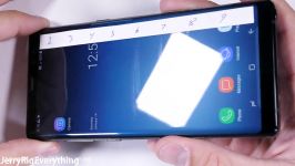 Galaxy Note 8 Durability Test  Scratch Burn BEND TEST