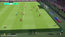 گیم پلی دورتموند لیورپول گزارش عربی pes2018