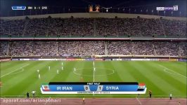 لحظات زیبای فوتبال ایران سوریه در مرحله انتخابی جام جهانی ۲۰۱۸ مسکو