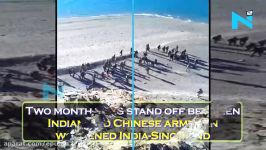 کتک کاری عجیب مرزبانان چینی هندی در خط مرزی دو کشور