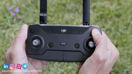 آموزش پرواز هدایت رادیو کنترل اسپارک  DJI SPARK