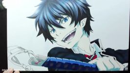 Speed Drawing  Okumura Rin Ao no Exorcist