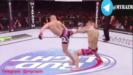 ناک اوت های نادر مبارزات mma