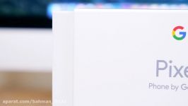 جعبه گشایی بررسی گوشی Google Pixel XL