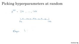 26 Using an appropriate scale to pick hyperparameters