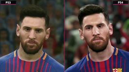 مقایسه گرافیک دموی بازی PES 2018 – PS3 vs PS4