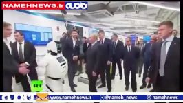 فیلم خوش بش پوتین ربات خودمختار روسی